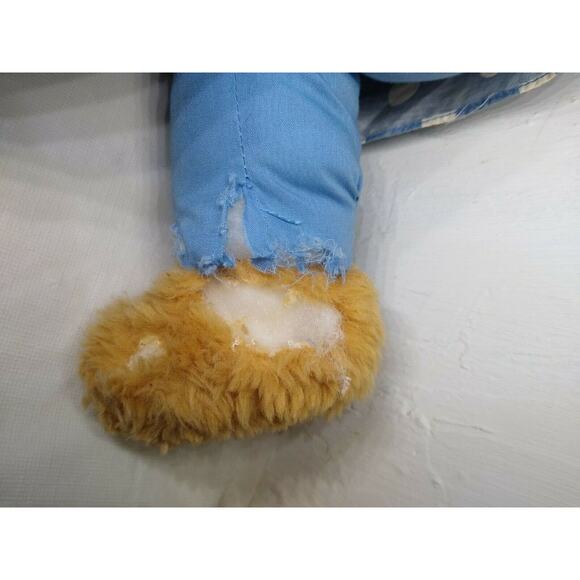 Berenstain Bears "Mama " Bear VTG 16" Plush Blue - Minor damage, needs sewing - Picture 5 of 5